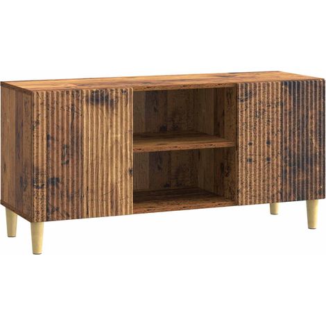 TV-Schränk Altholz 102 x 34,5 x 50 cm Holzwerkstoff vidaXL