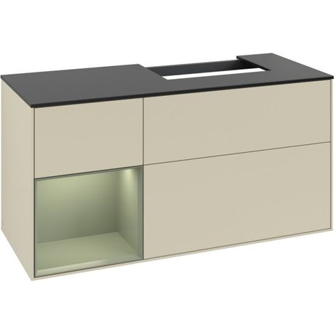 Villeroy & Boch F142GMHJ Meuble sous-lavabo Finion F14