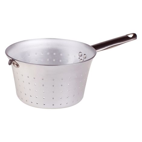 Pentole Agnelli colapasta scaldapasta conico alluminio 1 manico inox ø 26 cm