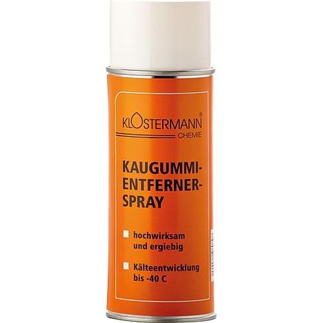 Dissolvant de chewing-gum KLOSTERMANN bombe aérosol 400ml