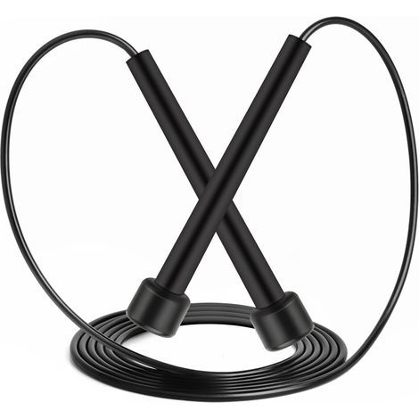 Corde a sauter sport, Corde à Sauter, Corde à Sauter Réglable pour Fitness, Crossfit, Sport, Boxe, (1/5)