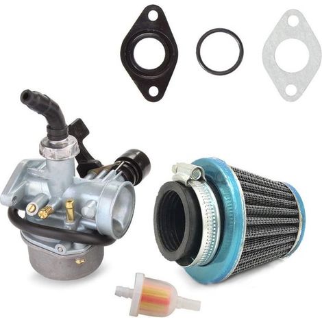 Carburador PZ19 + filtro de aire de 35 mm – Adecuado para motos de cross/pit bikes de 50 cc, 70 cc, 90 cc, 110 cc y 125 cc. (1/5)