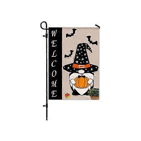 Neue Halloween-Gartenflagge, Hof-Kürbisflagge, Veranda-Layout, Horror-Atmosphäre-Dekorationsflagge (HYQ5-23)