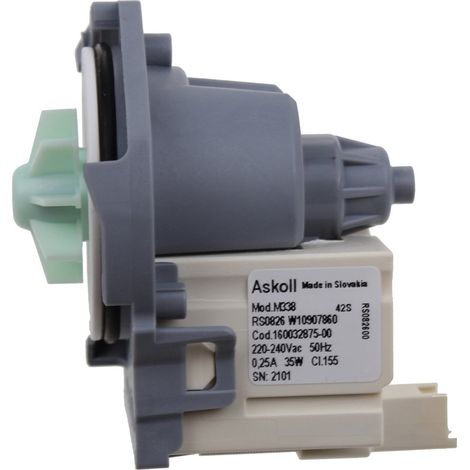 Whirlpool - bomba de desagüe 35w - c00386526 - 8058331865265
