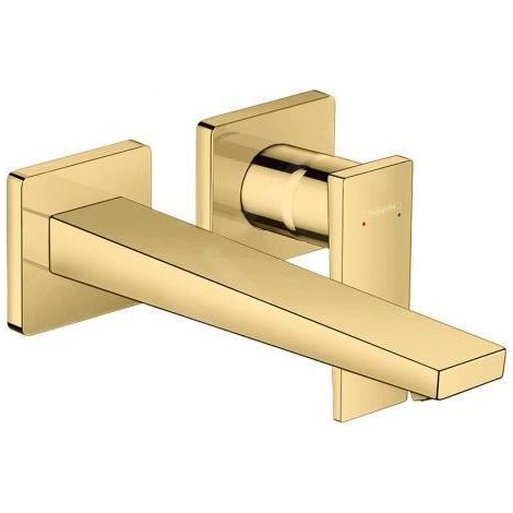 Hansgrohe Metropol - Mitigeur de lavabo encastré, 2 trous, aspect doré poli 32526990 (1/5)
