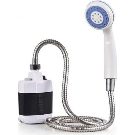 Douche portable, douche de camping électrique, pommeau de douche extérieur rechargeable par USB et tuyau de pompe à eau (1/5)