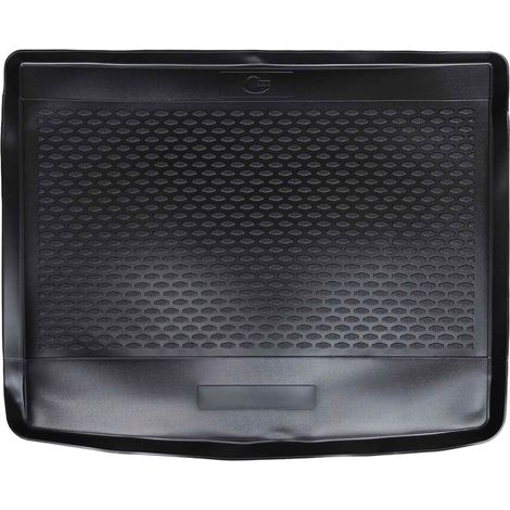 Trunk Mat Black suitable for KIA SPORTAGE 2016-2020 Rubber vidaXL