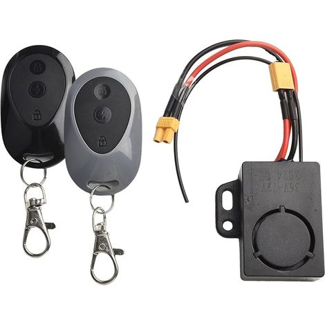 Diebstahlalarmanlage für Xiaomi M365 und Max G30 Elektroroller, ferngesteuertes Sicherheitsgerät mit leistungsstarker Sirene, robustes Gehäuse aus Metall und Kunststoff für den Einsatz im Freien (1/5)