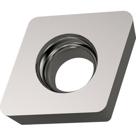 Drehwendeschneidplatte ISO ECMW 080304:H07 Bohrungs-D. 3,4mm Farbe Silber PRAMET (1/2)