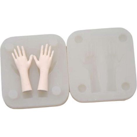 Moule en silicone pour mini-moules en résine de palmier, moules de cuisson, moules à argile de palmier à faire soi-même (1/4)