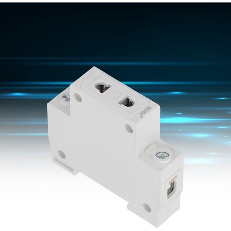 Prise modulaire BERM® AC30, prise pour rail de disjoncteur, 2 trous (1/5)
