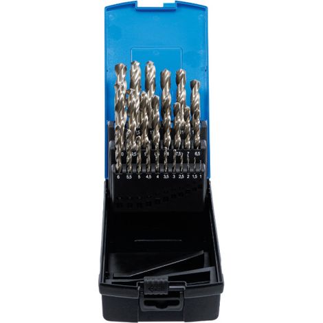 BGS  Juego  de  brocas  espirales  HSS  Ø  1  -  13  mm  25  piezas  -  110 (1/4)