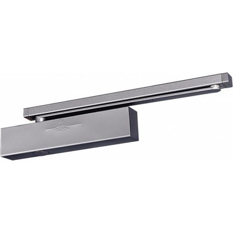 GR500 Chiudiporta GROOM - Forza da 3 a 5 - braccio antivandalo - argento - GR50011