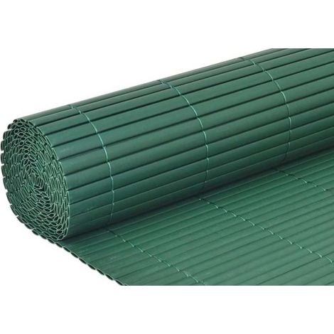 Arella Canniccio pvc plastica OVALE frangivista m 1,5x3 VERDE (1/2)