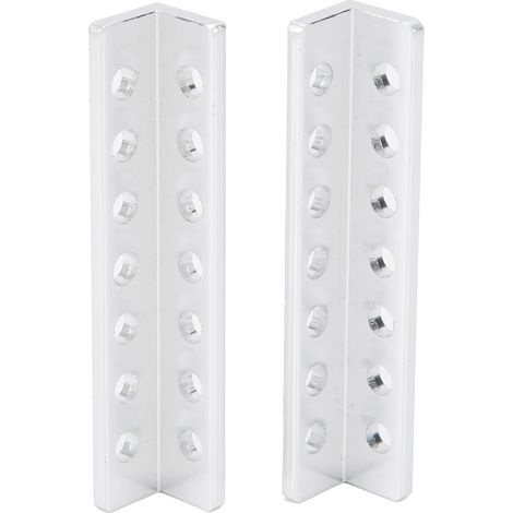 paire de profilés en L à 7 trous 3103‑0007‑0064 Accessoire pour pièces robotiques 12 x 12 x 64 mm (1/5)