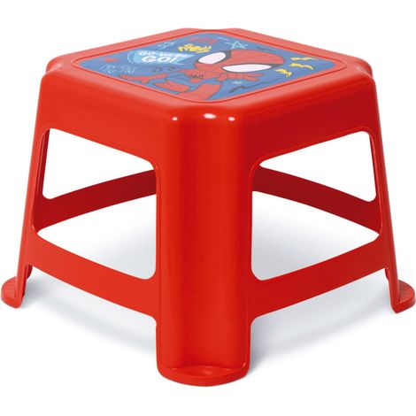 Tabouret En Plastique 27x27x21 cm - Spiderman (1/5)