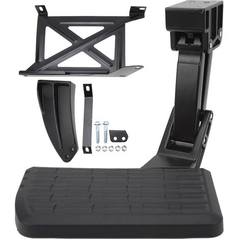 Marchepied de lit rétractable arrière pour pick-up PT392 34140, pare-chocs de hayon pliable haute résistance pour Tundra 2014 à 2021 (1/5)