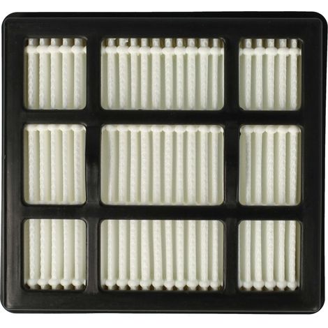 vhbw Filtro compatible con Ariete 2741 XForce, 2791 JetForce aspiradora - filtro Hepa negro blanco