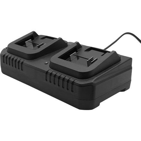 Chargeur De Batterie Lithium 21V Double Slot Pour Perceuse Electrique Avec Indicateur Led 2A (1/5)