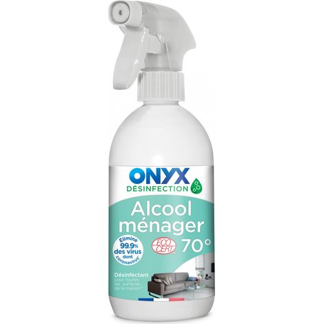 Alcool ménager 70° (500 ml) - A15051806 - Onyx