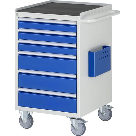 Rau Montagewagen Metall-Top 6 x Schublade-L 3x90, 3x150mm BxTxH 580x650x975 mm (1/4)