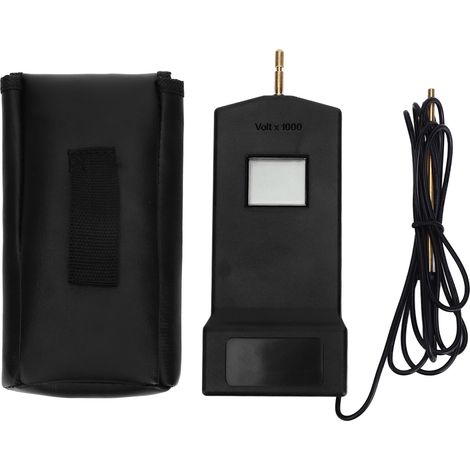 Tragbarer 15-kV-Zaunspannungsdetektor mit LCD-Bildschirm für Viehbetriebe – MLD-004 Schwarz (1/5)