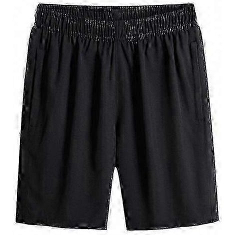 Sportliche Herren-Sommershorts mit elastischem Bund, tiefem Schritt, leichtem Material und Seitentaschen – bequeme Passform (1/5)