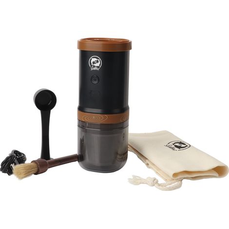 Moulin à café électrique multifonction portable, broyeur sans fil rechargeable par USB, machine à moudre les grains de café (1/5)