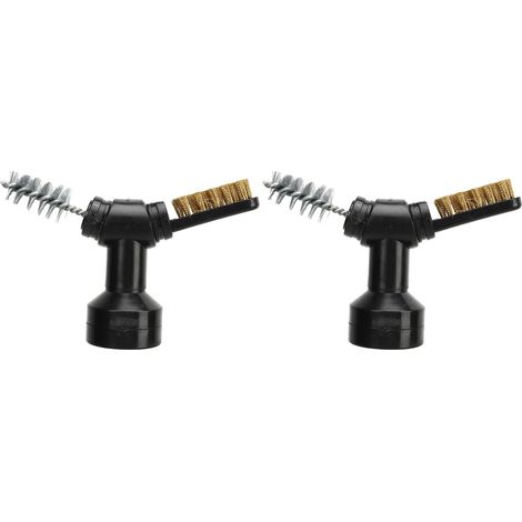 Brosse de Protection pour batterie de voiture, nettoyeur de poussière et de rouille, outil manuel de nettoyage, 2 pièces