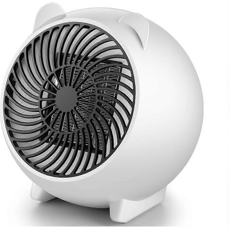 Mini élément chauffant, radiateur soufflant électrique portable avec protection contre la surchauffe pour bureau à domicile-AquaForge