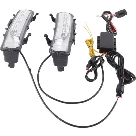 Feux de jour LED pour Ford Edge SUV 2011‑2014 (paire) (1/5)