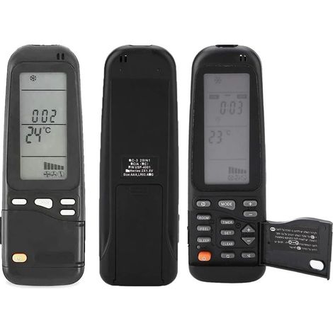 Télécommande pour climatiseur pour Electra Airwell Emailair Elco RC-4,RC-7 Airwell pour RC YKR-M / 001E / RC-3 YKR-M / 002E / RC-3 VAV YKR-F / 010 / RC-4 YKR -F / 015E / RC-4 HL YKR-F / 016E (1/4)