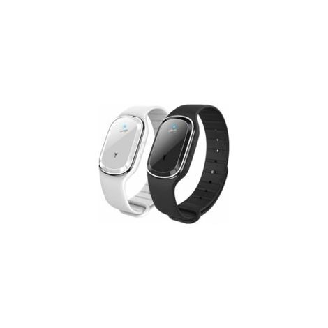 Lot de 2 montres-bracelets anti-moustiques à ultrasons, bracelet anti-moustiques pour enfants adultes, rechargeables par USB (1/5)