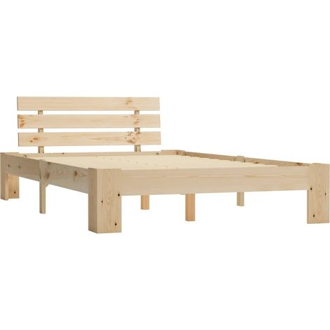 Maison Exclusive - Giroletto senza Materasso 120x200 cm in Legno Massello di Pino (1/5)