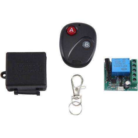 DC12V 27A 433MHZ 50M Fernbedienungsschalter Elektronischer Verriegelungsmotor Einzelne drahtlose Fernbedienung Intelligenter Controller