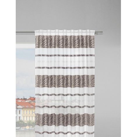 Mömax Fertigvorhang Anita in Grau ca. 140x245cm (1/5)