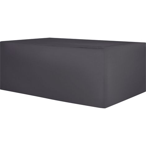 Cubierta impermeable para muebles de jardín tela recubierta de PVC negro Chuva