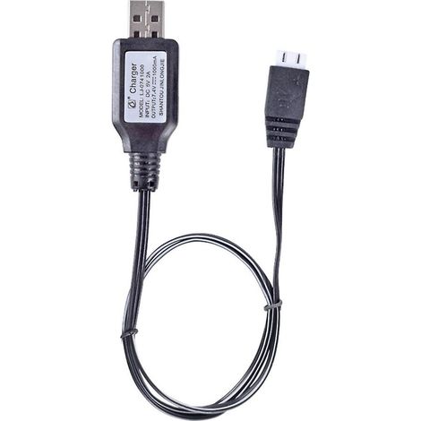 Câble de charge USB avec connecteur inversé XH-3P pour batterie LiPo 2S 7,4 V