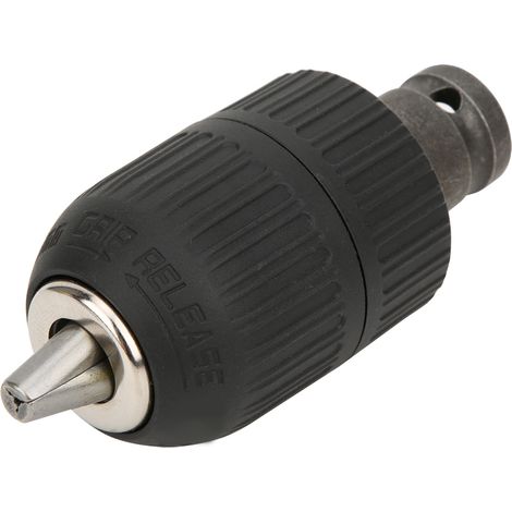 Adaptateur à tige hexagonale de 1/2 pouce pour perceuses à main avec filetage 2-13 mm et 1/2-20 UNF (1/5)
