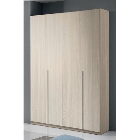 Armadio Giotto in legno 4 ante battenti Olmo Colori TopLine: Olmo