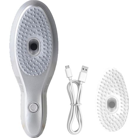 Brosse à cheveux avec brumisateur Peigne démêlant brumisateur Brosse de massage électrique à coussin d'air Pour salon de coiffure, voyages, résidences étudiantes, salle de bain, hôtels, chambre, fe (1/5)