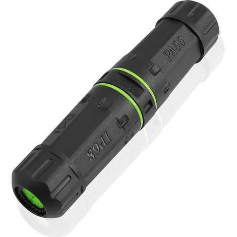 1 Connecteur Étanche SC Duplex IP68 Nylon PA68 Pour Fibre Optique Extérieur (1/5)