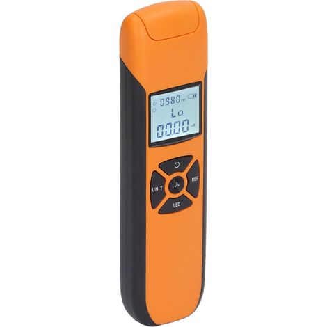 Wattmètre à fibre optique portable mini avec sauvegarde automatique, 800 à 1700 nm (1/5)
