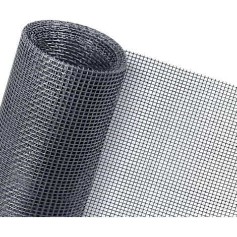Moustiquaire Fenêtre Anti-Moustiques,130x150cm Moustiquaire Universelle pour Fenêt,Filet en Fibre de Verre Lgnifugation Durable