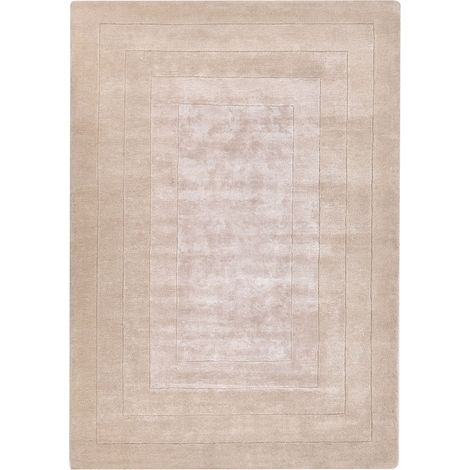 Teppich AMADO Beige 160 x 230 cm Viskose