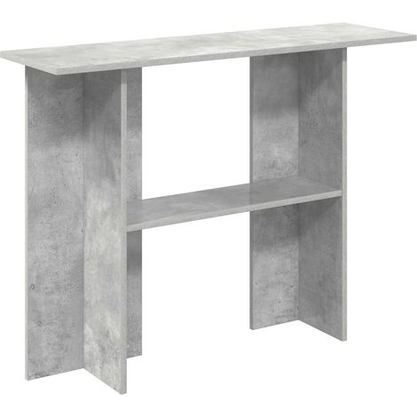 Maison Exclusive - Tavolo consolle Grigio Cemento 100 x 30 x 75 cm