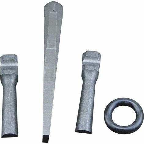 Cales e chiodi da 14 mm per cemento, marmo, granito e pietra. Strumento manuale industriale. (1/3)