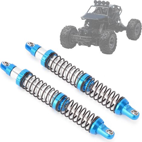 Amortisseur arrière RC 1/10 2WD, pièce détachée ECX1096B bleu pour voiture télécommandée (1/4)