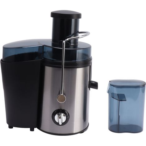 Extracteur de jus automatique 1000 W à grande ouverture et large goulotte d'alimentation pour fruits et légumes entiers (prise UE 220 V). (1/5)