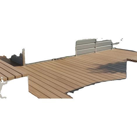 Macetero, acero gris claro, 400 cm x 80 cm x 45 cm, apto para uso interior y exterior, diseño moderno, capacidad para exhibir plantas. (1/5)